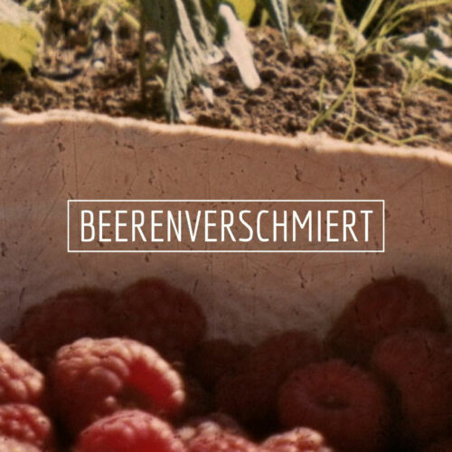 Beeren pflücken Beerenverschmiert Lomoherz