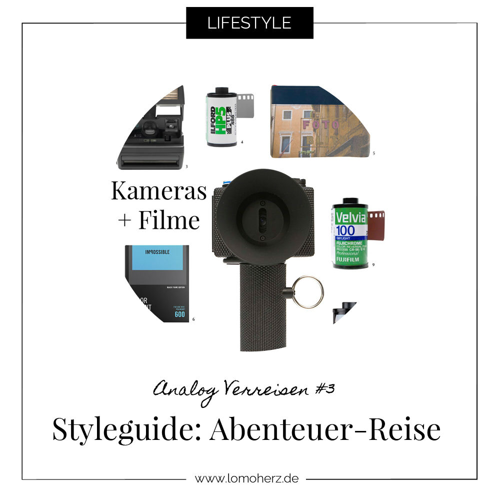 Styleguide Reise Analog Verreisen Lomoherz