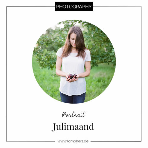 Julimaand Juli Portrait Lomoherz